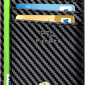 FurArt Slim Minimalist Wallet. Front Pocket Wallets. RFID Blocking. Credit Card Holder for Men-Black : Clothing. Shoes & Jewelry