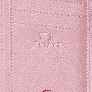 FurArt Slim Minimalist Wallet. Front Pocket Wallets. RFID Blocking. Credit Card Holder for Men-Pink : Clothing. Shoes & Jewelry